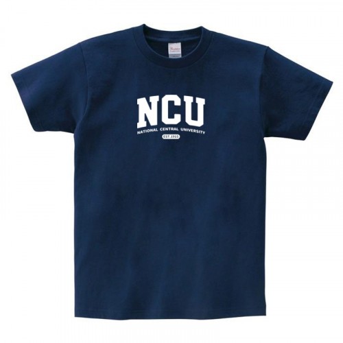 【少量現貨,售完不補】NCU經典款純棉短T_深藍 【少量現貨,售完不補】NCU經典款純棉短T_深藍