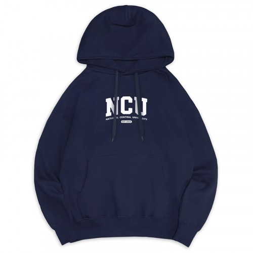 NCU經典款刷毛帽T_深藍