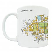 【團購商品，10個起做】NCU馬克杯_校園地圖