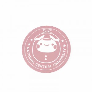 NCU果果好禮－陶瓷吸水杯墊_圓形粉色