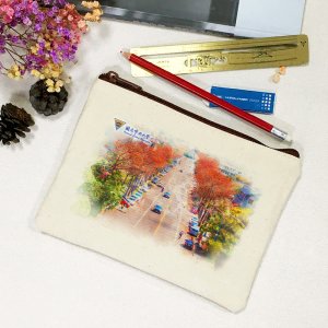 中大校景帆布收納袋_中大路