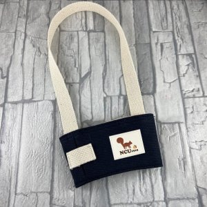 【團購商品，10個起做】NCU布標飲料提袋_碳黑/牧草綠(可混色)