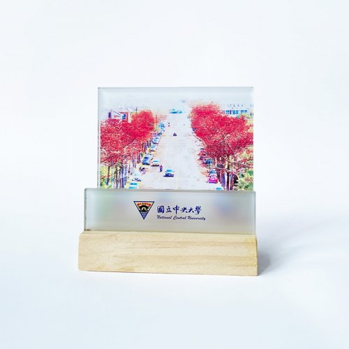 【團購商品，10個起做】NCU校景名片座_中大路