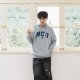 【預購至11/11，11/30陸續出貨】NCU 冬日輕甜系落肩帽T_冰霜藍