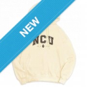 【第二波預購即日起至12/3，12/22陸續出貨】NCU 冬日輕甜系落肩帽T_奶霜白