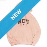 【預購至11/11，11/30陸續出貨】NCU 冬日輕甜系落肩帽T_微糖粉