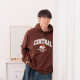 【新品上市!9/10陸續出貨】NCU立體毛巾繡落肩帽T_可可棕 【新品上市!9/10陸續出貨】NCU立體毛巾繡落肩帽T_可可棕
