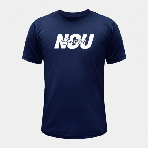 NCU經典款超細纖維排汗短T_丈青 NCU經典款超細纖維排汗短T_丈青