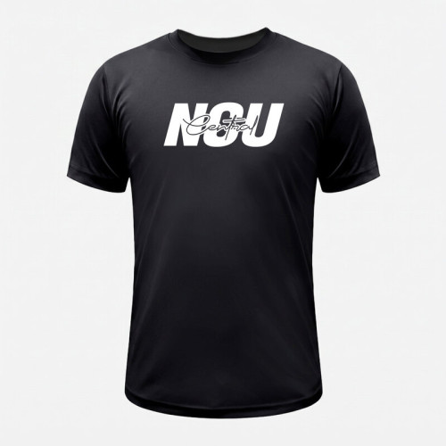 NCU經典款超細纖維排汗短T_黑 NCU經典款超細纖維排汗短T_黑