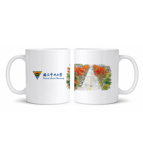 【團購商品,10件起做】NCU水彩校景馬克杯_中大路 【團購商品,10件起做】NCU水彩校景馬克杯_中大路