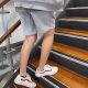 NCU休閒有型棉短褲_灰
