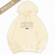 【少量M號現貨，售完為止】NCU繪出快樂‧雷諾瓦落肩帽T_奶油白